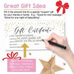 25 Blank Gift Certificates for Every Occasion