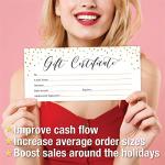 25 Blank Gift Certificates for Every Occasion