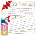 25 Blank Gift Cheques for Every Occasion