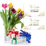 200 Blank Coupon Cards for Thoughtful Gifts