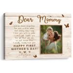 Personalized First Mother's Day Photo Frame Gift