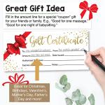 25 Blank Gift Cheques for Every Occasion