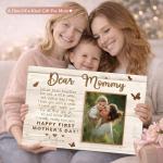 Personalized First Mother's Day Photo Frame Gift