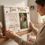 Personalized First Mother's Day Photo Frame Gift