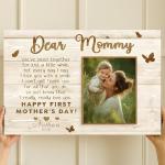 Personalized First Mother's Day Photo Frame Gift