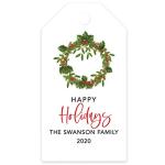 Personalized Holiday Gift Tags - 60 Pack