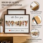 Personalized Canvas Wall Art for Mother's Day