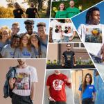 Personalized Royal Blue Custom T-Shirts for Everyone