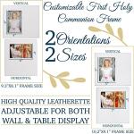 Personalized First Communion Picture Frame for Kids