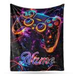 Next Day Custom Gaming Blanket - Perfect Gift!