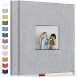 DIY Self-Adhesive Photo Album with Linen Cover