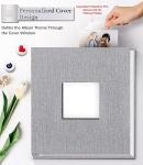 DIY Self-Adhesive Photo Album with Linen Cover