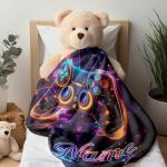 Next Day Custom Gaming Blanket - Perfect Gift!