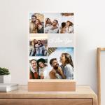 Personalized Photo Frame with Night Light Gift