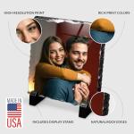 Personalized 3D Slate Plate for Valentine's Day