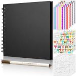Personalized Scrapbook Album with Markers and Stickers