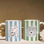 Custom Pet Line Art Mug for Animal Lovers