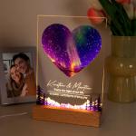 Personalized Star Map Night Light for Her