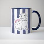 Custom Pet Line Art Mug for Animal Lovers