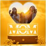 Personalized LED Acrylic Plaque for Mom