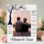 Customized 50th Anniversary Picture Frame for Couples