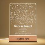 Personalized Star Map for Couples Engagement Gifts