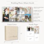 Personalized Wedding Photo Album - Custom Design