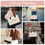 Floral Canvas Tote Bag for Mom’s Special Day