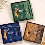 Personalized Leather Journal for Grad Women