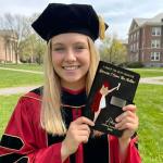 Personalized Leather Journal for Grad Women