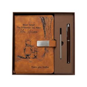 Personalized Leather Journal Set for Thoughtful Gifts