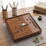 Personalized Leather Journal Set for Thoughtful Gifts