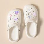 AOUXSEEM Sublimation Shoes Charm Blanks, 60 Sets Heat Transfer Supplies, Shoe Decorations for DIY Custom Clog Pins Kit, Gifts for Women, Girls, Boys, Men, Toddlers (Glitter)