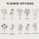 IZI POD Personalized Birth Flower Journal, Personalized College Graduate Gift: The Next Chapter Journal, A5 Hardcover Lined Notebook for Writing, University Gift, Class of 2026 Keepsake