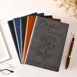 IZI POD Personalized Birth Flower Journal, Personalized College Graduate Gift: The Next Chapter Journal, A5 Hardcover Lined Notebook for Writing, University Gift, Class of 2026 Keepsake