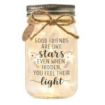 SOLMAY Friendship Gifts for Women, Mothers Day Gifts for Friends, Unique Best Friend Birthday Gift for Women, Sentimental Mason Star Jar, Bestie Birthday Gift Ideas