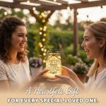 SOLMAY Friendship Gifts for Women, Mothers Day Gifts for Friends, Unique Best Friend Birthday Gift for Women, Sentimental Mason Star Jar, Bestie Birthday Gift Ideas