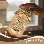 SOLMAY Friendship Gifts for Women, Mothers Day Gifts for Friends, Unique Best Friend Birthday Gift for Women, Sentimental Mason Star Jar, Bestie Birthday Gift Ideas