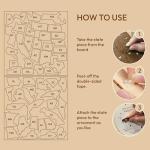 Personalized Family Long Distance 2-Layer Wooden Ornament, Long Distance Relationship Gifts, Valentines Gifts for Grandkids Teens, Valentines Day Gifts for Kids Classroom