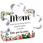 Engraved Acrylic Puzzle Piece for Moms and Grandmas