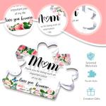Engraved Acrylic Puzzle Piece for Moms and Grandmas