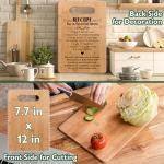 Personalized Cutting Board Gift for Mom