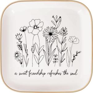 Sweet Friendship Jewelry Tray for Thoughtful Gifts