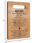 Personalized Cutting Board Gift for Mom