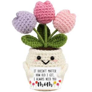 Cute Mom Crochet Doll Gift for Any Occasion