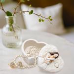 Hand-Painted Keepsake Box for Mom's Special Moments