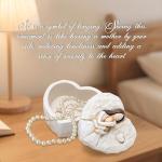 Hand-Painted Keepsake Box for Mom's Special Moments