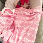 Personalized Name Blankets for Kids and Babies