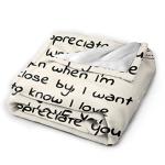 Custom Soft Throw Blanket for Mom's Special Days