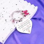 Special Keychain Gift for Granddaughter from Grandma